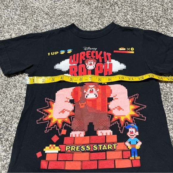 Disney Store Wreck It Ralph Press Start T-Shirt Youth XS 4 - Picture 3 of 6